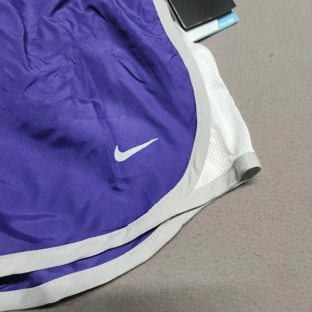 Nike Kansas St State Wildcats Dri-Fit Athletic Shorts Youth M Med Purple 144